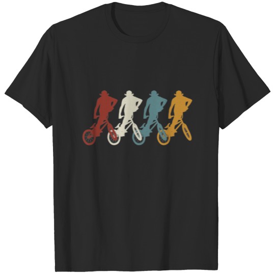 Discover Retro vintage BMX T-shirt