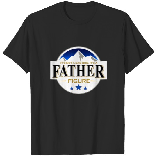 Discover Mens It's Not A Dad Bod It's A Father Funny Mounta T-shirt