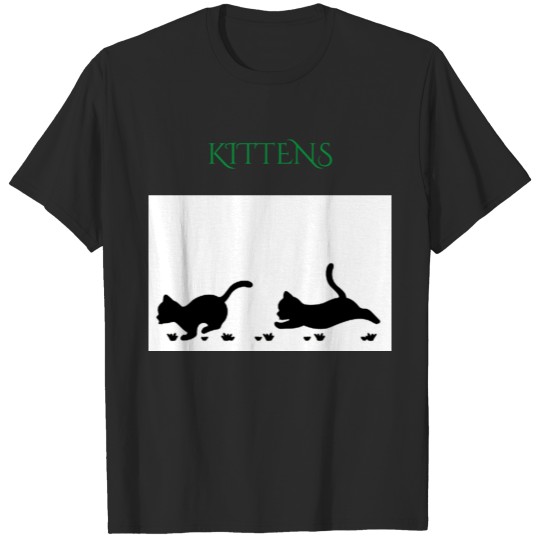 Kittens , comfort blend hanes . T-shirt