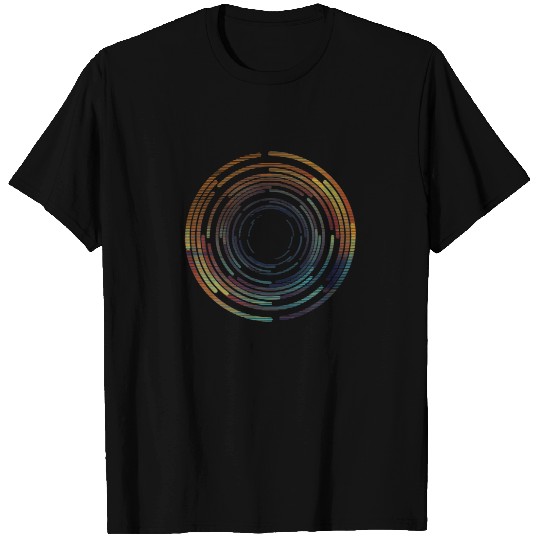 Geometric Art Graphic Planet Abstract Circle T-shirt