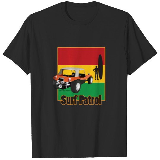 Discover Jamaican Rasta Surfpatrol Buggy T-shirt