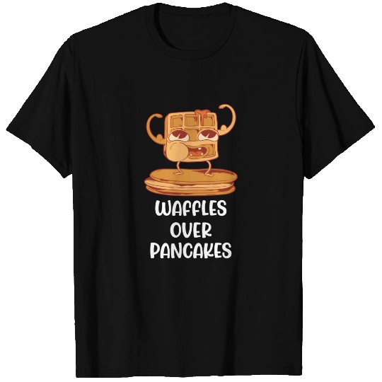 Waffles Waffle  Funny T-shirt
