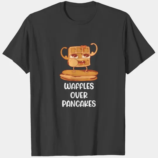 Waffles Waffle  Funny T-shirt