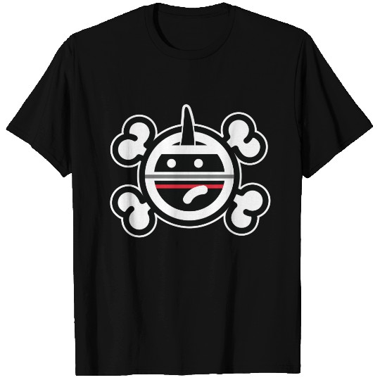 Punk Rock Unicorn zip up T-shirt