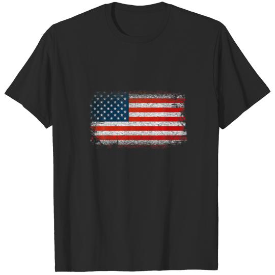 USA T Women Men US 4Th Of July Patriotic American T-shirt