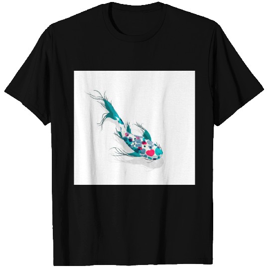 Watercolor koi fish T-shirt