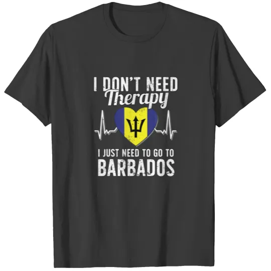 Barbados Flag I Vacation Barbados T-shirt