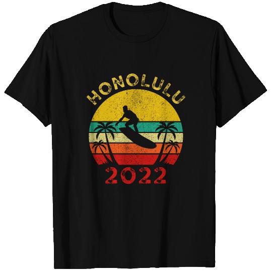 Honolulu Hawaii 2022 Summer Vacation Trip Sweat T-shirt