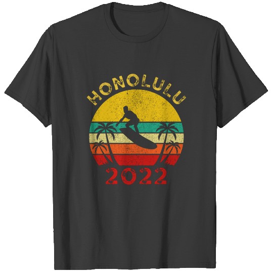 Honolulu Hawaii 2022 Summer Vacation Trip Sweat T-shirt