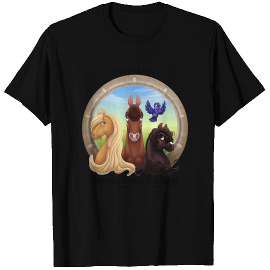 Horse and Pony Illustration T-shirt