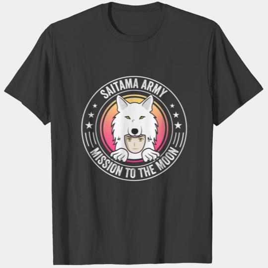 Vintage Saitama Inu Coin Mission To The Moon Crypt T-shirt