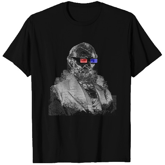Abraham Lincoln in 3D T-shirt