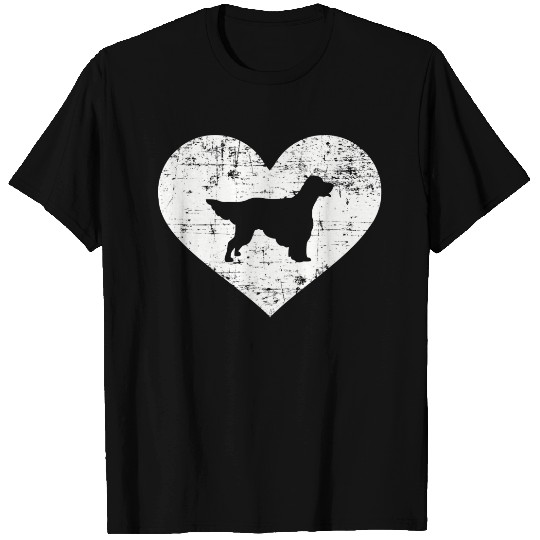 English Setter heart Polo T-shirt