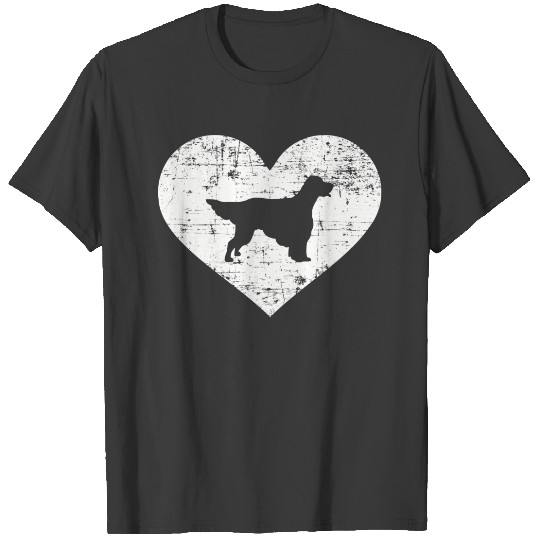 English Setter heart Polo T-shirt