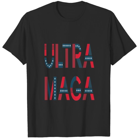 Ultra MAGA Trump Patriotic Republican Conservative T-shirt