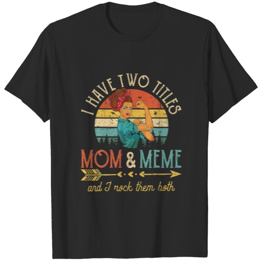 Discover Cute Wife Granny Mom Tie Dye Family Matching Mothe T-shirt