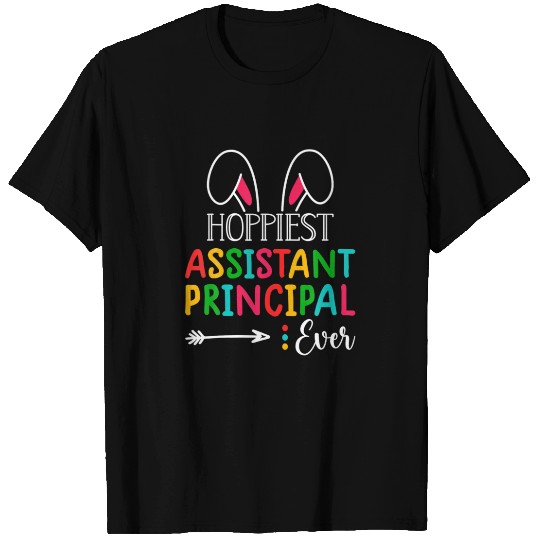 Hoppiest Assistant Principal Ever Bunny Ears Easte T-shirt