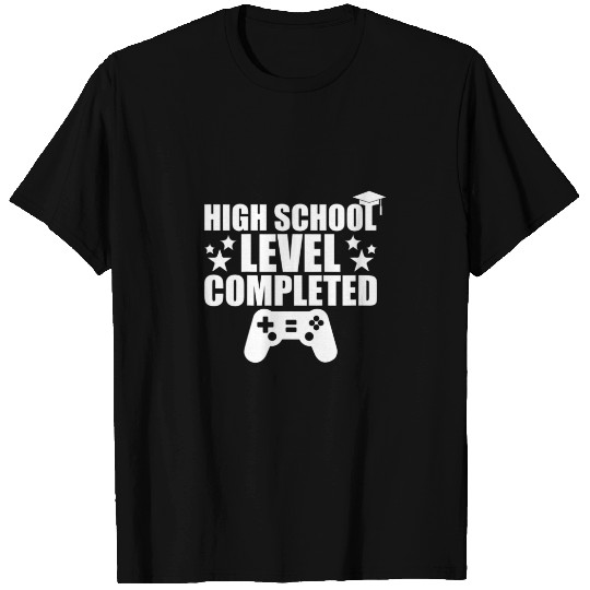 Kids High School Level Completed! High School Game T-shirt