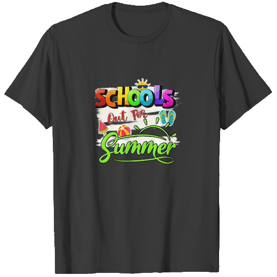 Schools Out For Summer Teacher Student Last Day Of T-shirt