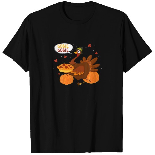 Funny Gobble Gobble Thanksgiving And Turkey T-shirt