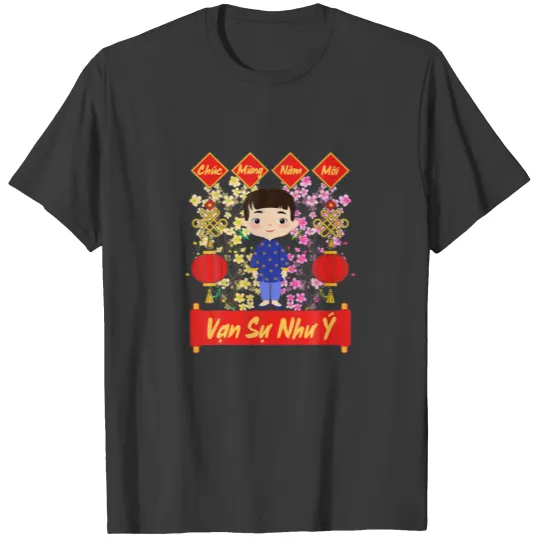 Vietnamese New Year Decorations | Tet 2022 Chuc T-shirt