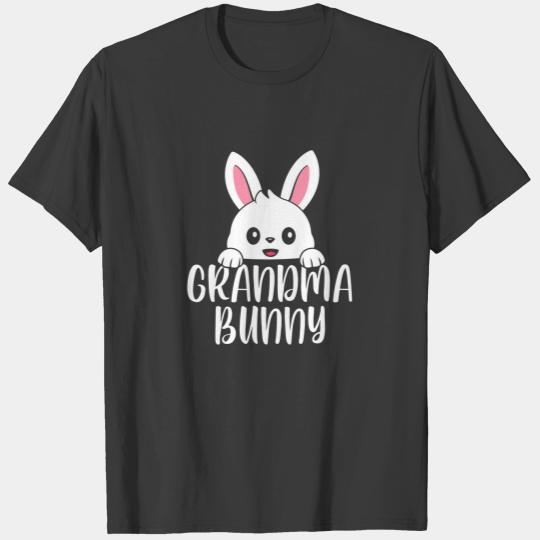 Grandma Bunny Cute Family Matching Easter Day T-shirt