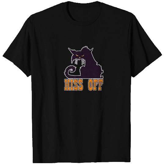 "HISS OFF" Funny Cat For Cat Lovers T-shirt