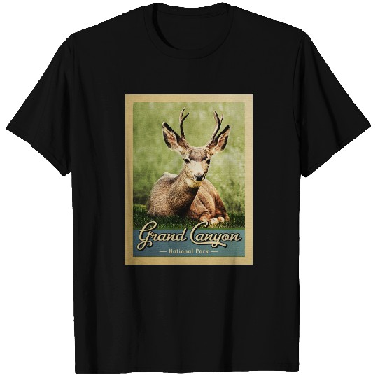 Grand Canyon National Park Deer Vintage T-shirt