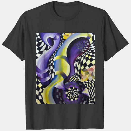 I need space - optical illusion design T-shirt