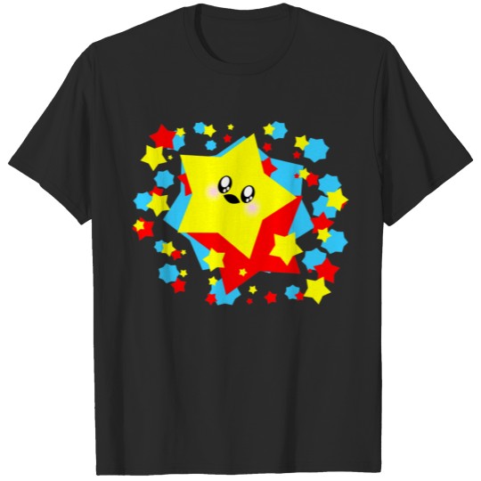 Discover KAWAII STARS COSMIC BRIGHT T-shirt