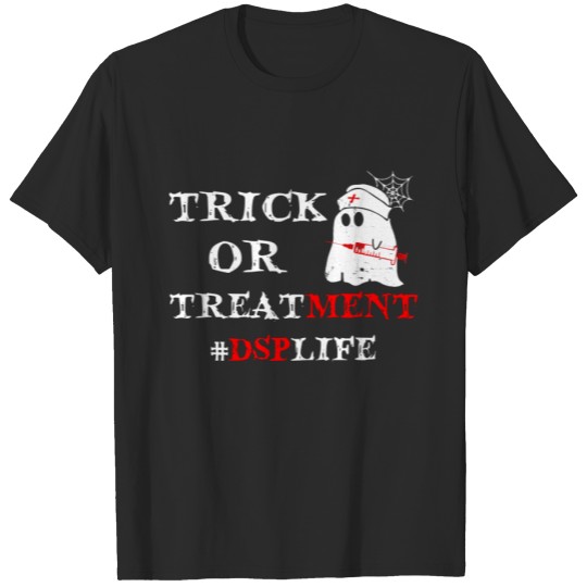 Discover Trick Or Treatment DSP Life Nurse Week Nursing T-shirt