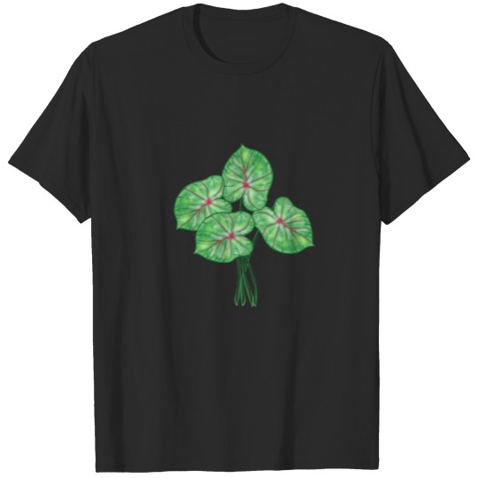 Discover Green plant Araceae leaves botany nature Polo T-shirt