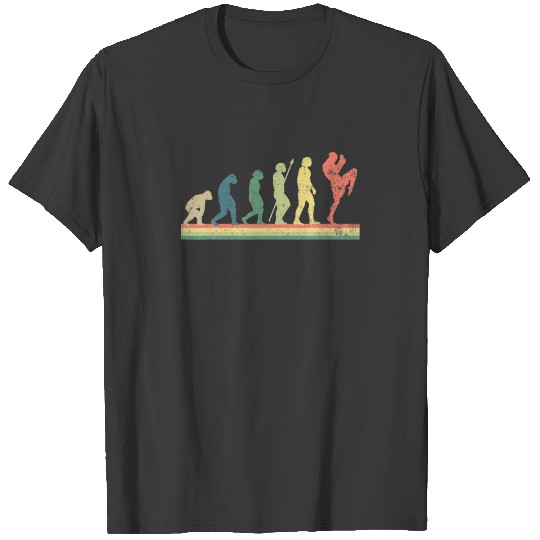 Discover Muay Thai Kickboxing Evolution Retro Vintage Gift T-shirt