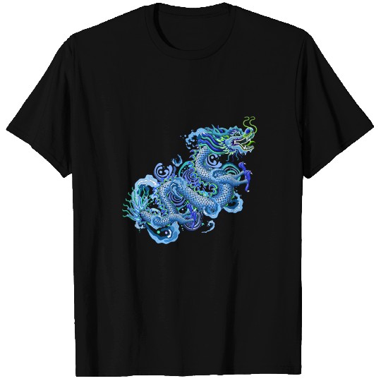 Large Blue Dragon T-shirt