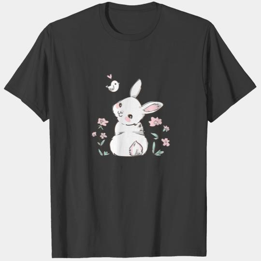 Easter Bunny Girl Ladies Kids Easter Easter T-shirt