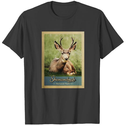 Shenandoah National Park Deer Vintage T-shirt