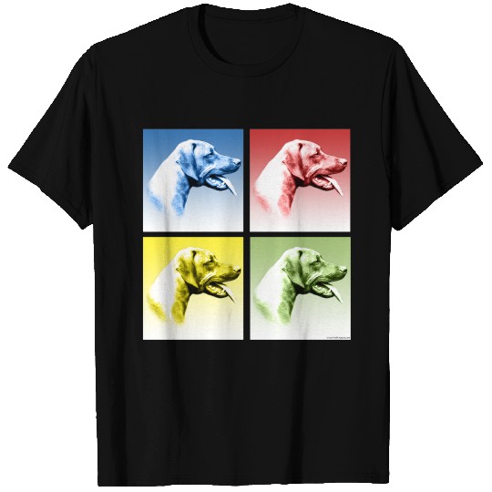 Rhodesian Ridgeback Pop Art T-shirt