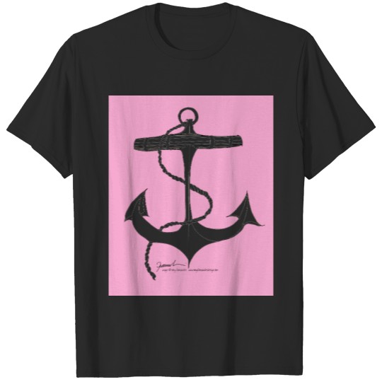 Discover tony fernandes's new anchor pink T-shirt