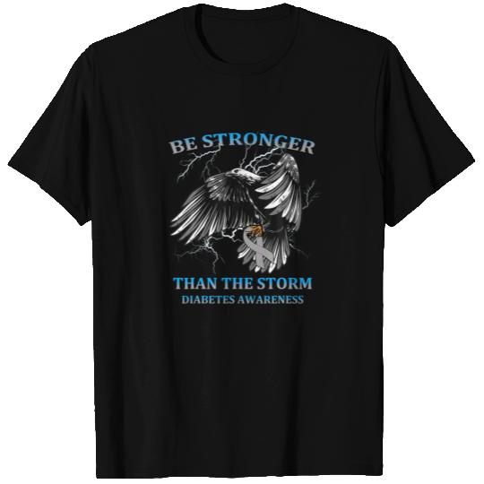 Be Stronger Than The Storm Diabetes T-shirt
