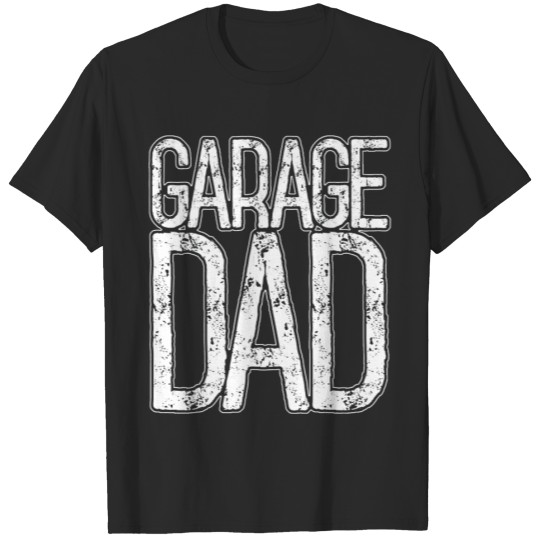 Garage Dad Retro Auto Mechanic Diesel Truck Car Lo T-shirt
