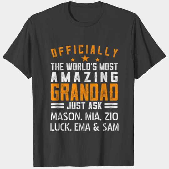 Officially Amazing Grandad T-shirt