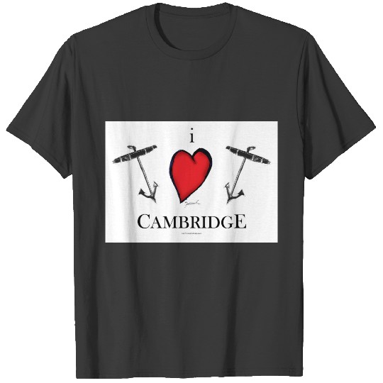 i love cambridge polo T-shirt
