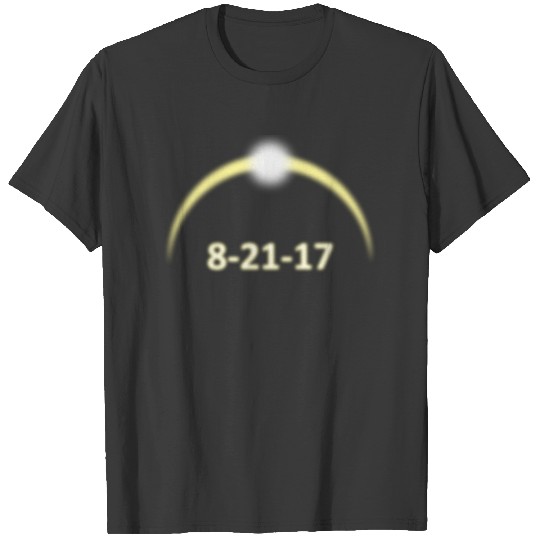 Glowing Corona Total Solar Eclipse 2017 T-shirt