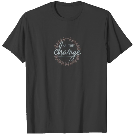 Discover Be The Change Rainbow Heart Positivity Equality T-shirt