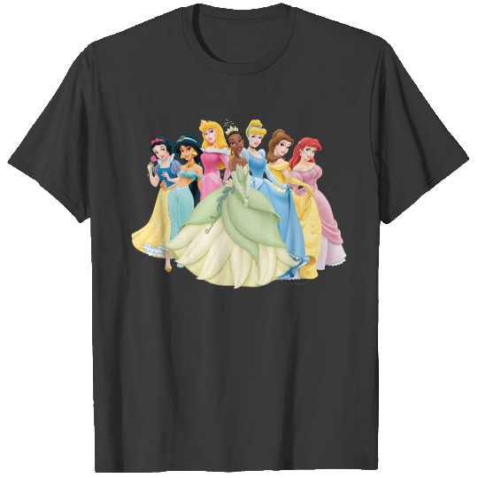 Disney Princess | Aurora, Tiana, Cinde Center T-shirt