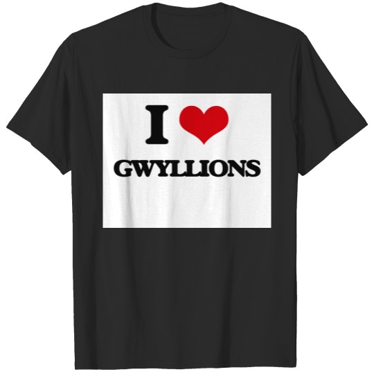 Discover I love Gwyllions T-shirt