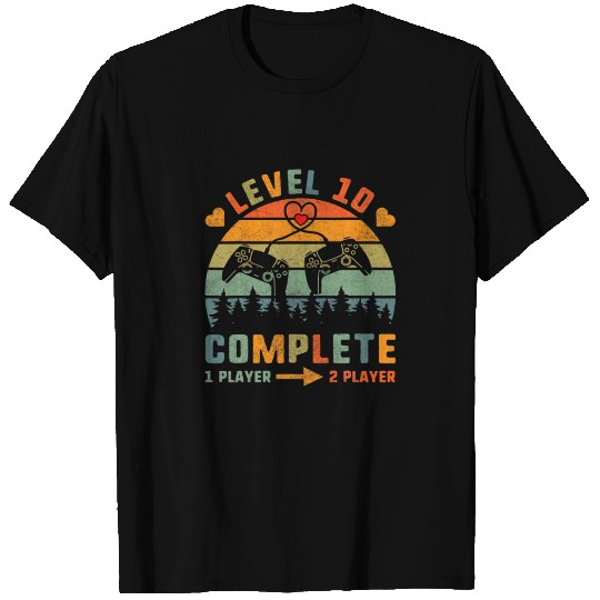 Level 10 Complete Couples For Him Marriage Anniver T-shirt