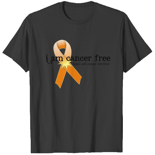 Skin Cancer Survivor D7 :: I am Cancer Free T-shirt