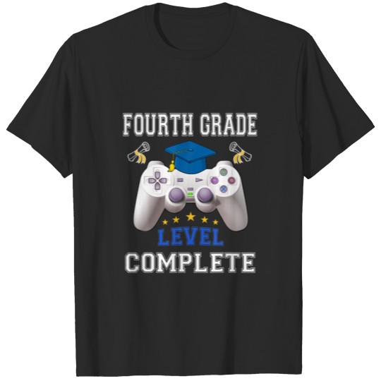 Discover Fourth Grade Level Complete Gamer Class Of 2021 Gr T-shirt