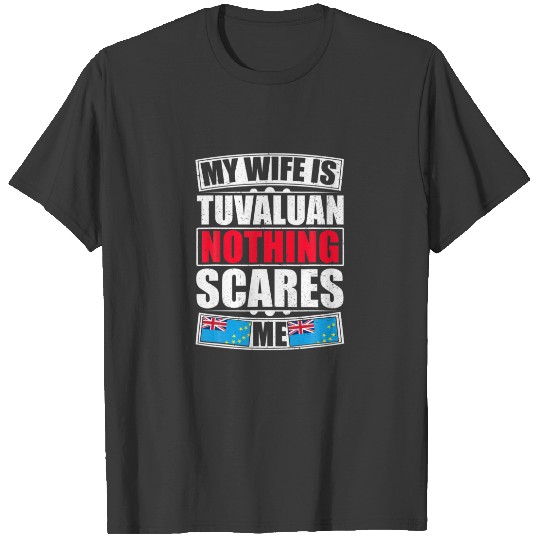 Discover My Wife Is Dominican Nothing Scares Me Dominican R T-shirt